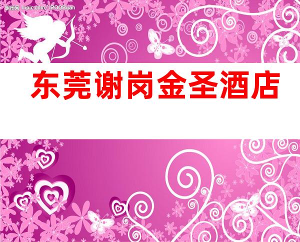 东莞谢岗金圣酒店